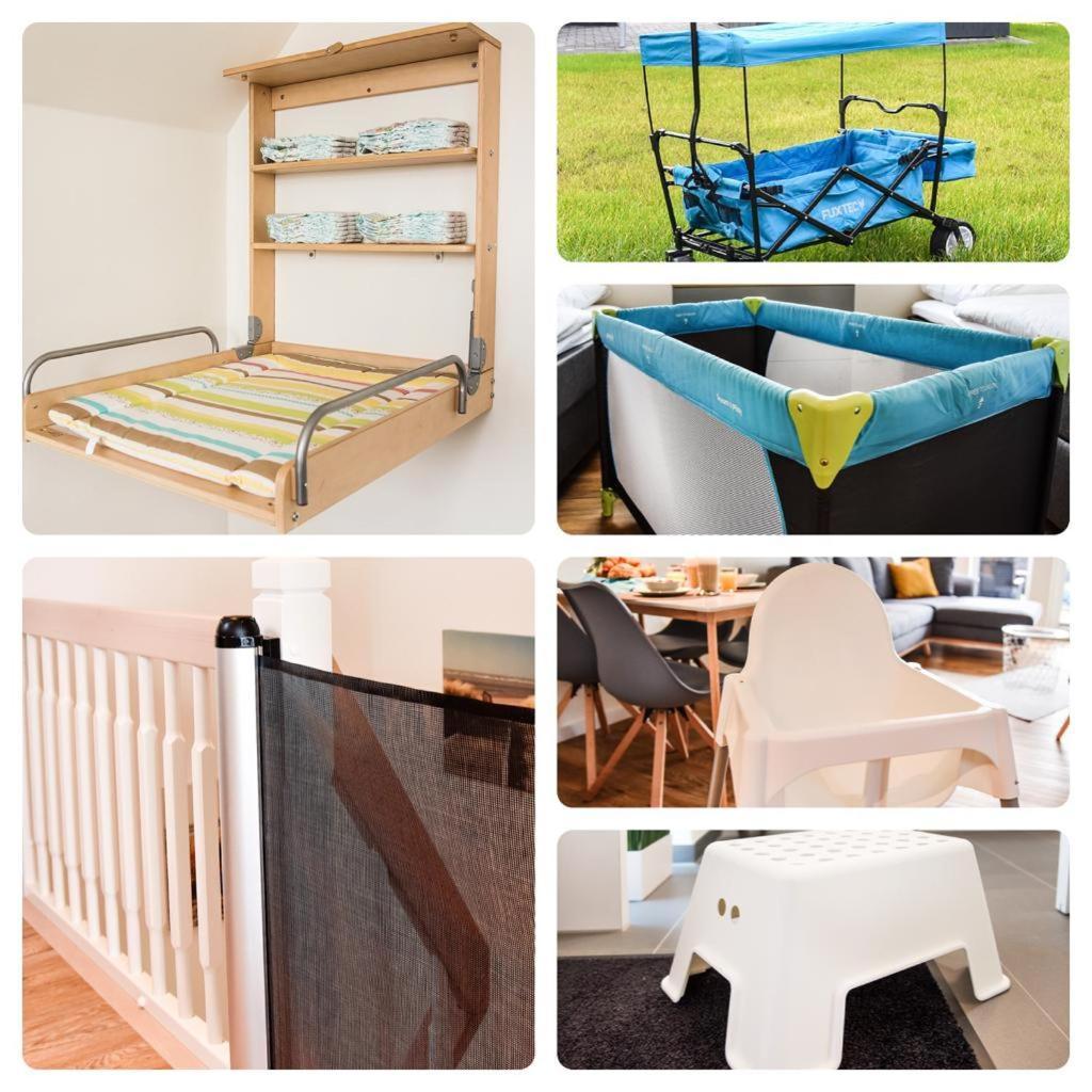 Ferienwohnung Beach Baby 2 Büsum Eksteriør bilde